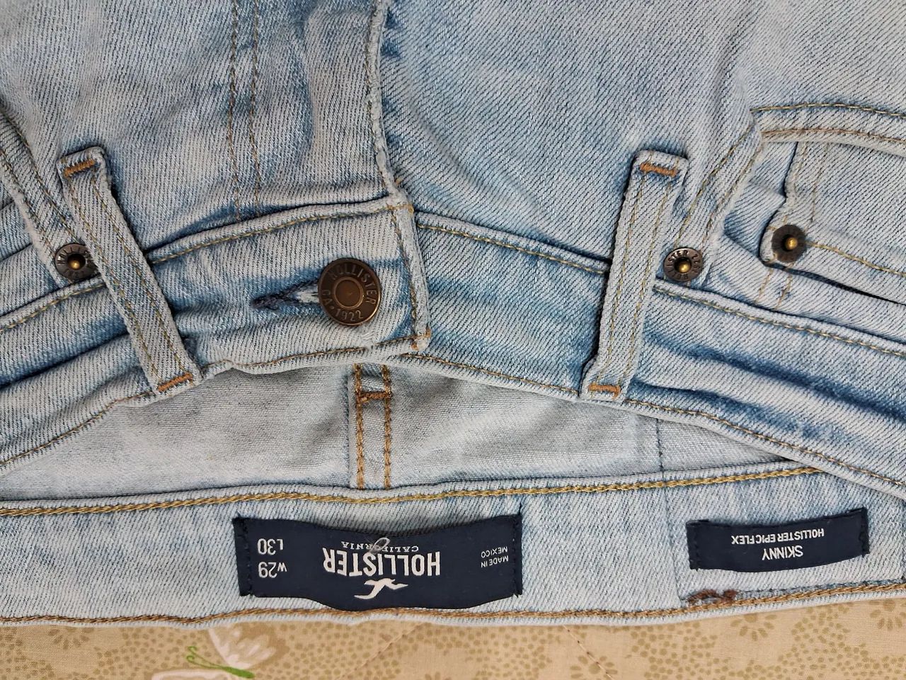 Calça jeans da holliter original masculino 38 Roupas Aparecida