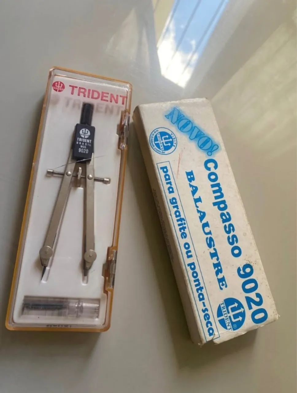 Compasso Trident Original Com estojo - Foto 4