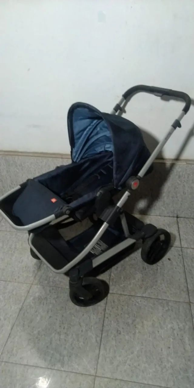 Carrinho de Bebê Azul Marinho - Conforto e Estilo Evoq 300,00 - Foto 2