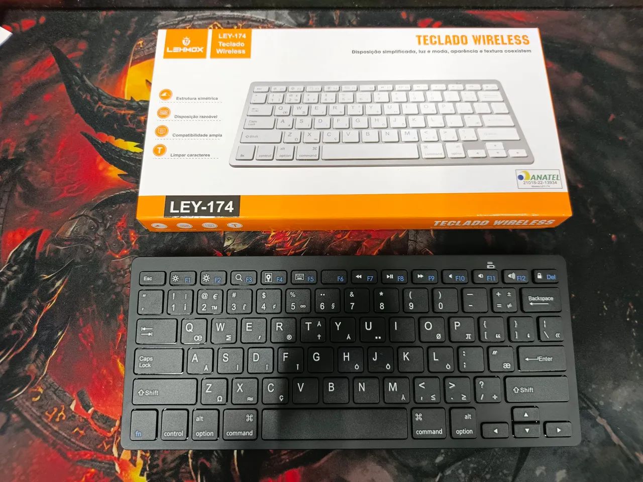 Teclado Wireless - Diversas Cores - Foto 2