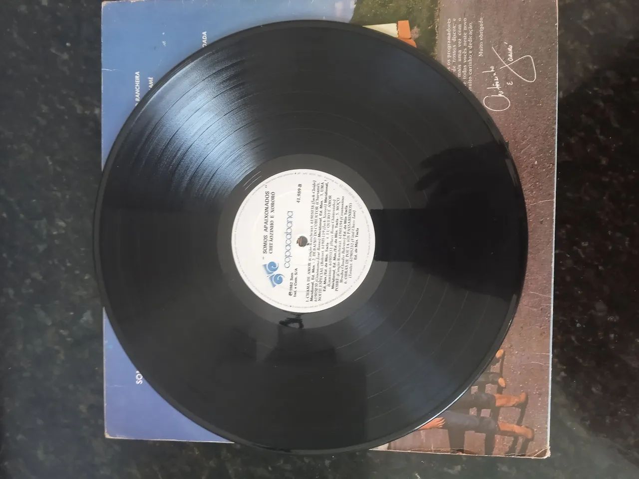 Disco Vinil - Chitãozinho & Xororó - 1988 - Foto 3