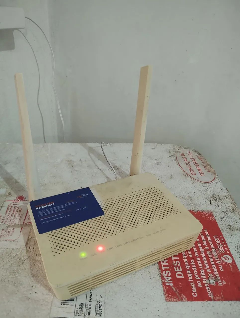 Roteador Huawei Echolife EG8145V5 Funcionando64617598547331120