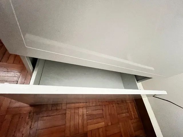 Gabinete Para Banheiro Em Aço Com Tampo Em Vidro Temperado Sem Cuba. - Foto 4