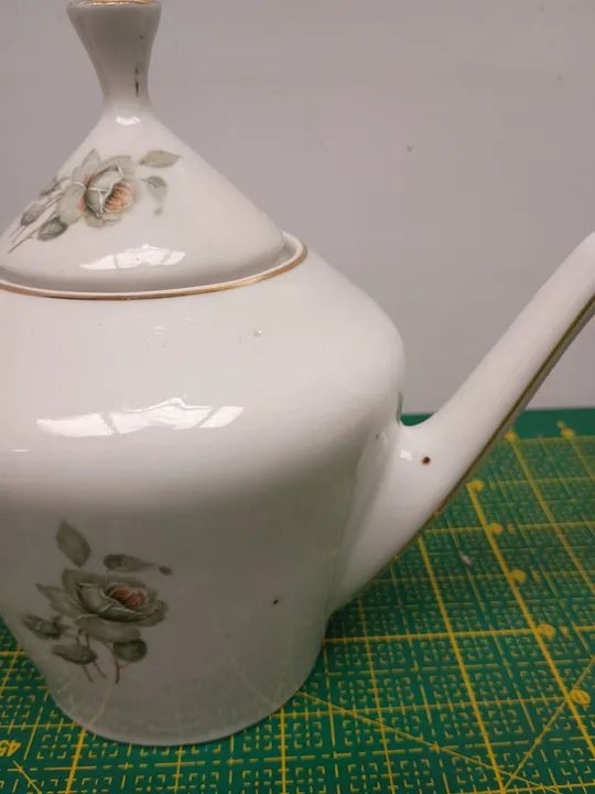 Bule de porcelana pozzani 700 ml - Foto 2