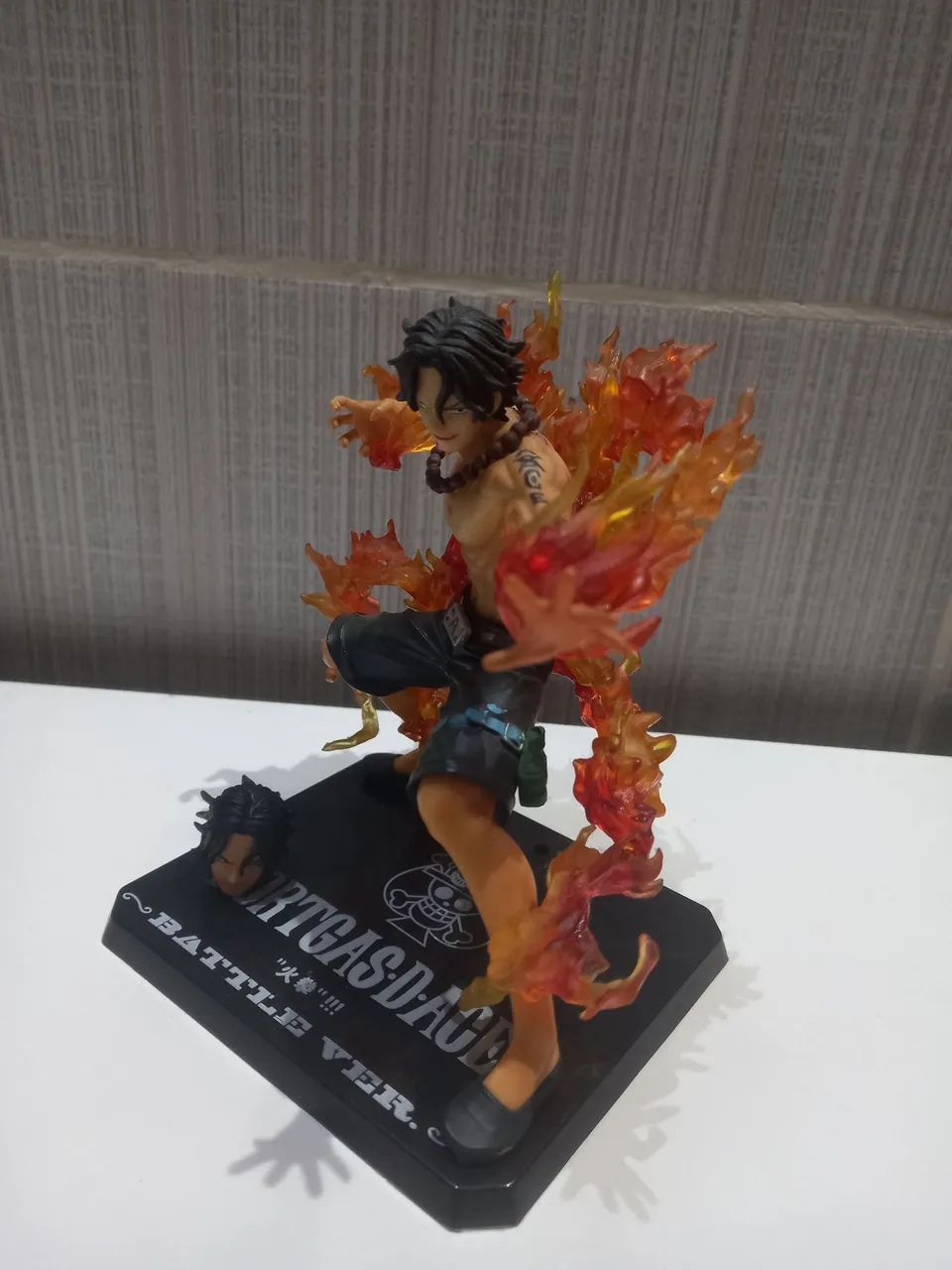Figure ONE PIECE Portgas D. Ace Battle Ver. Figuarts ZERO BANDAI (SEM CAIXA) - Foto 2