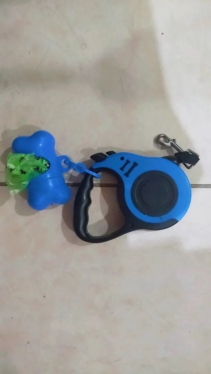 Coleira Retrátil para Cães 3 metros 