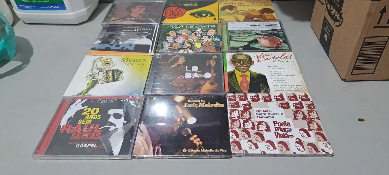 Coleção de CDs Variados - Música Brasileira