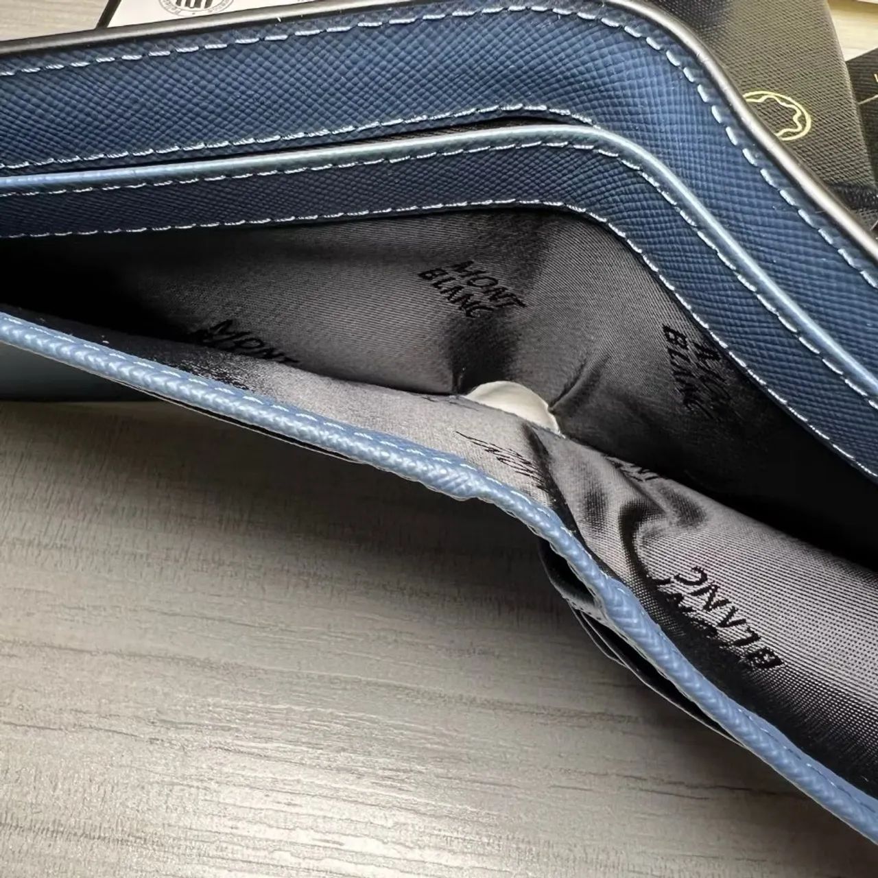 Carteira Montblanc SARTORIAL 6CC Original  - Foto 3