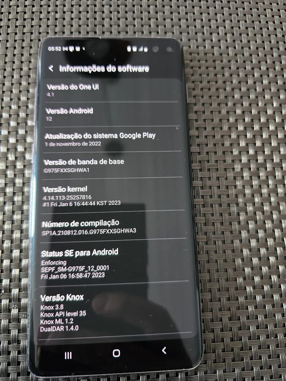 Samsung galaxy S10 Plus