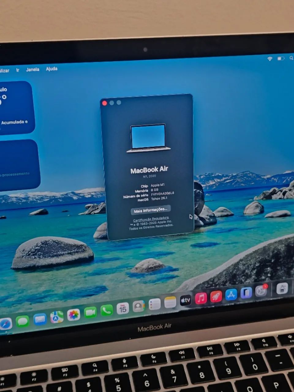Macbook Air M1 2020 8GB Ótimo Estado - Foto 3
