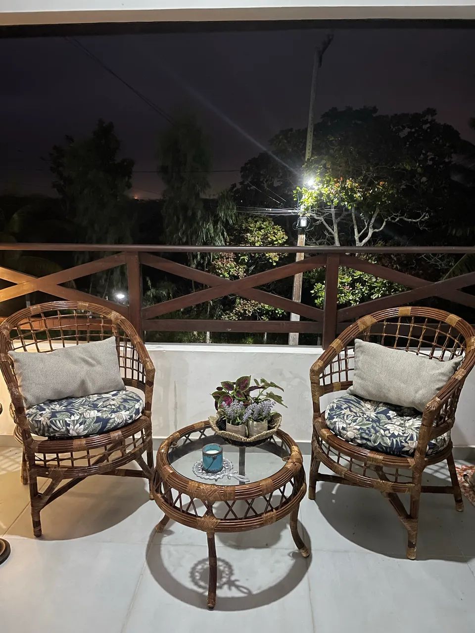 Conjunto para varanda poltronas e mesa64842091879682121