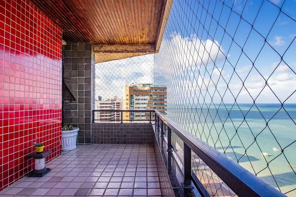 Apartamento para venda em Piedade com 4 quartos e varanda com vista mar - Foto 3