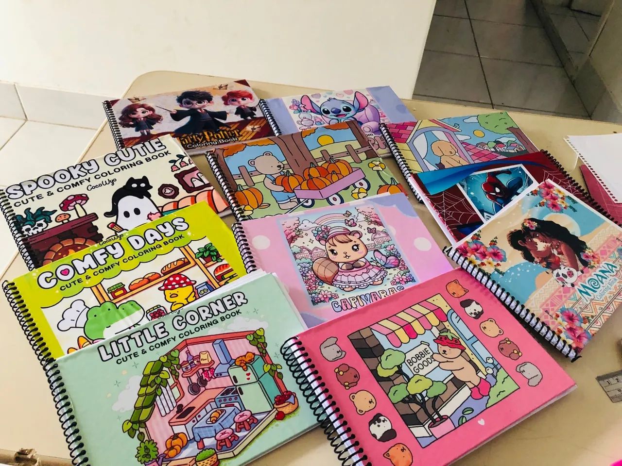 Livros de colorir para todas as idades! Bobbie goods