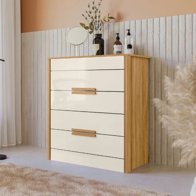Cômoda Dhara com 4 Gavetas - NOVO - Foto 2
