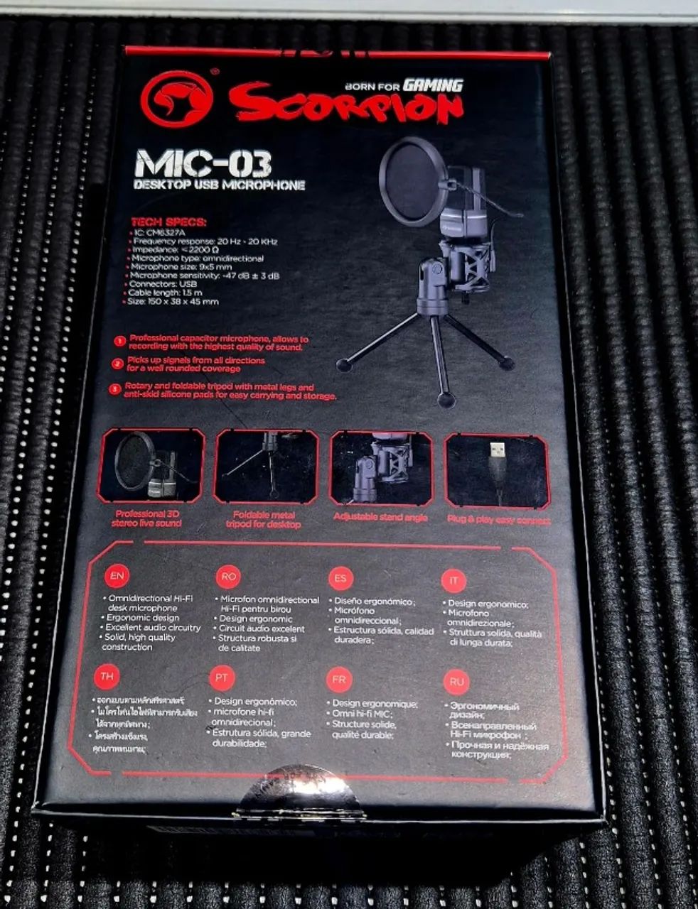 Microfone para descktop - Foto 5