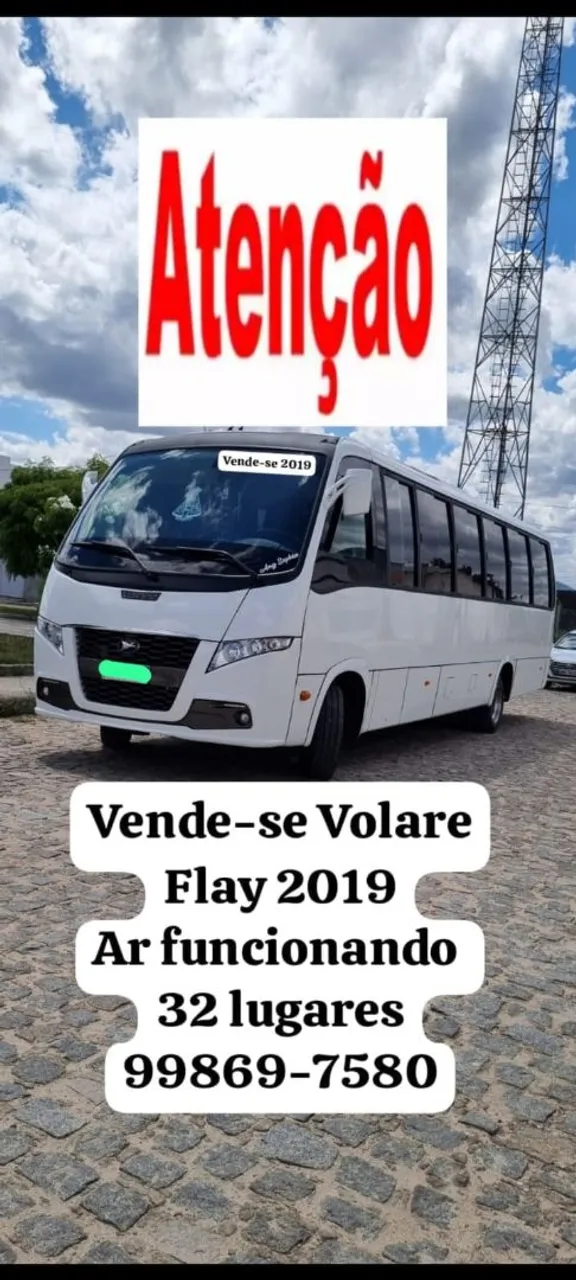 Micro ônibus Volare Fly 2019