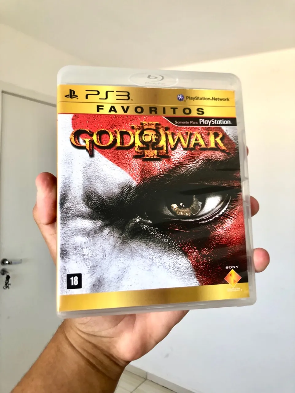 God of War III Conservado e com Manual