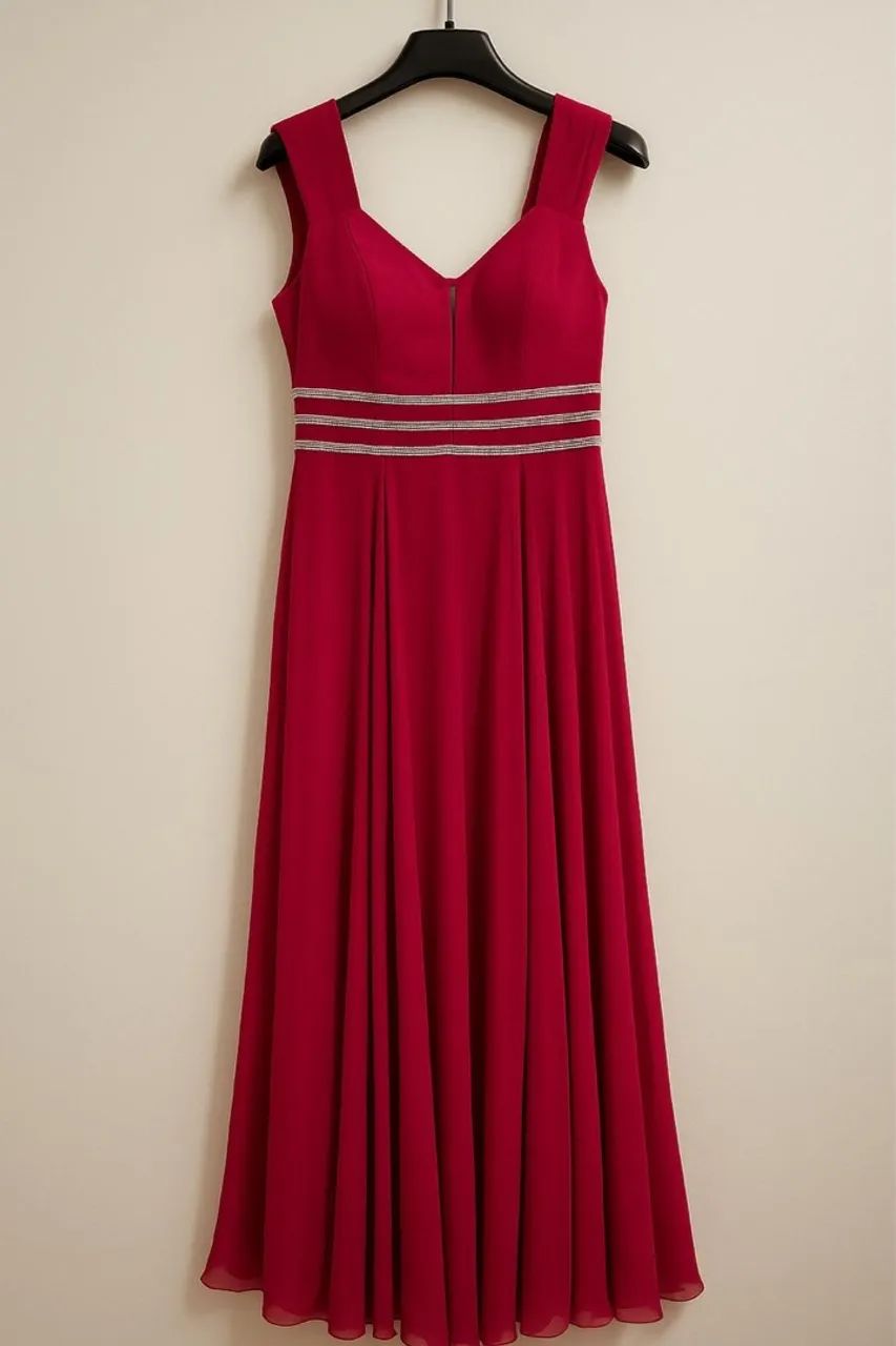 Vestido de festa longo rosa. - Foto 2