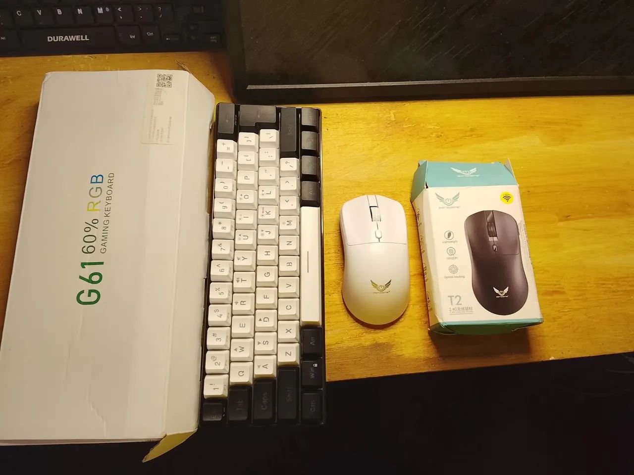 Kit teclado e mouse gamer 