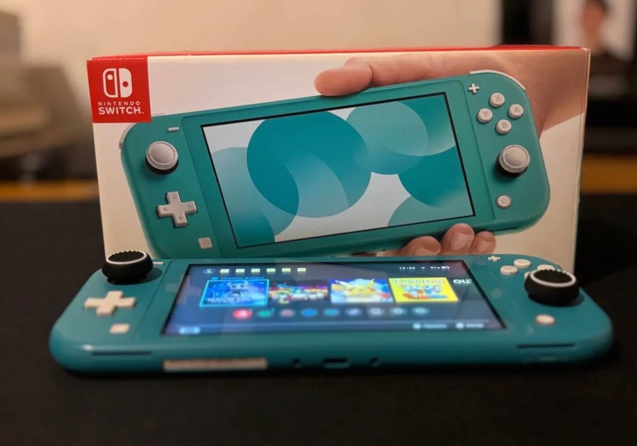 Nintendo Switch Lite + Sd 128gb - Consoles de Vídeo Game - Irmã