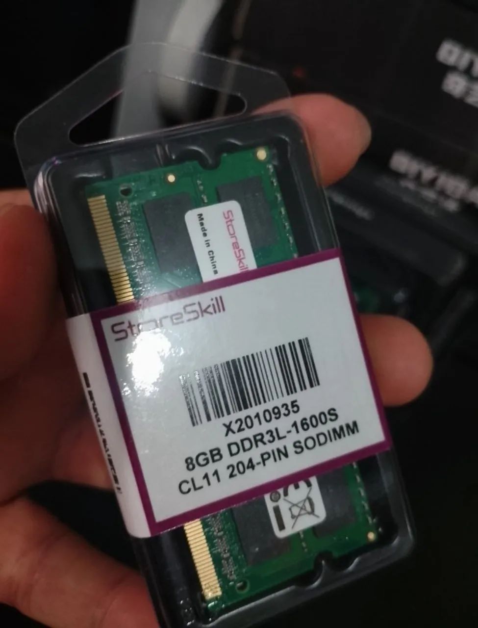 Memória Ram DDR3 8GB 1600mhz para Notebook unid. Leia - Foto 2