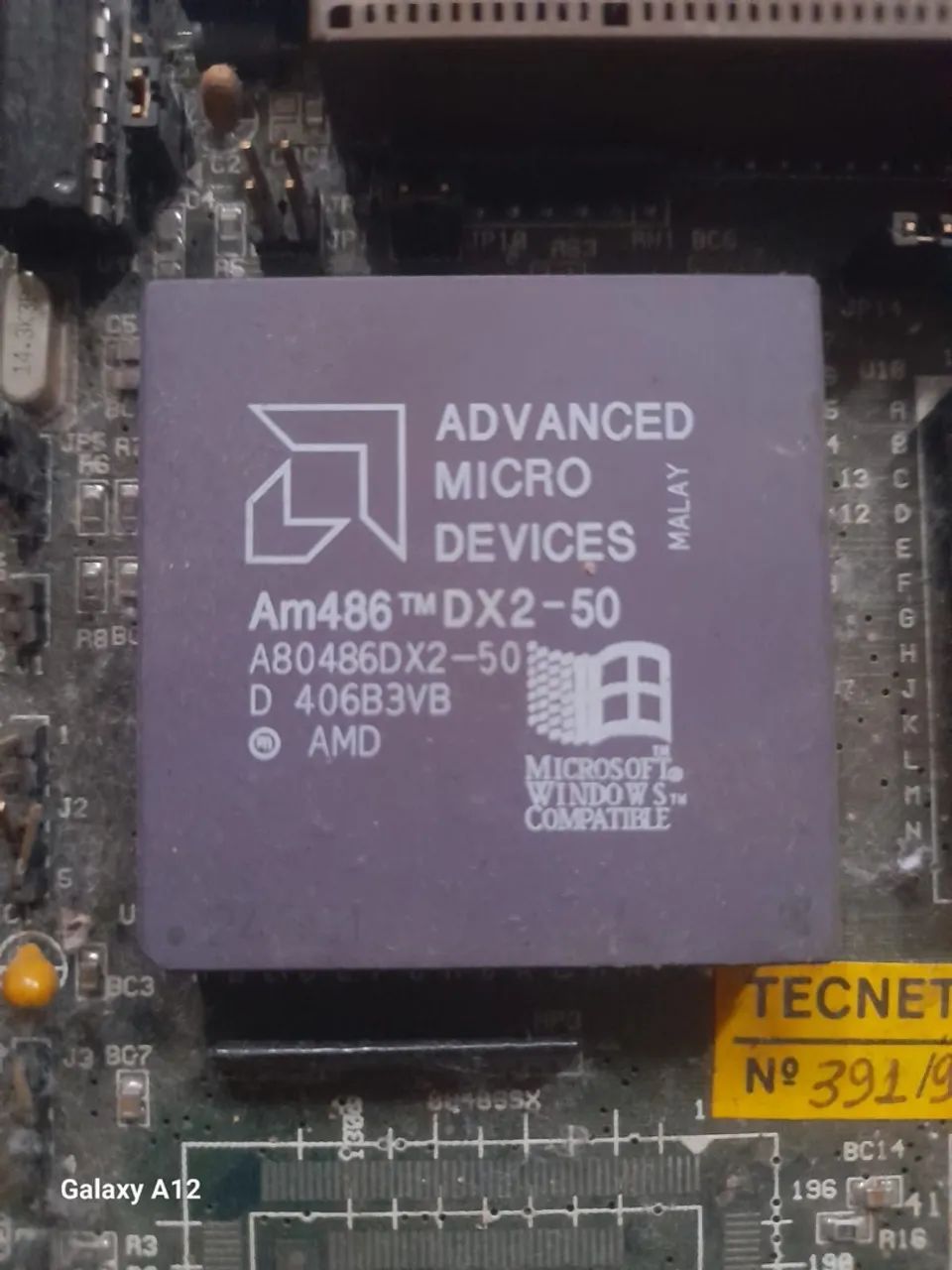 Processador Am 486 DX2-50 FUNCIONANDO PERFEITAMENTE