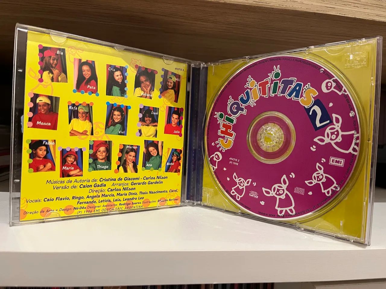 CD Chiquititas 2 Original 65624293023873122