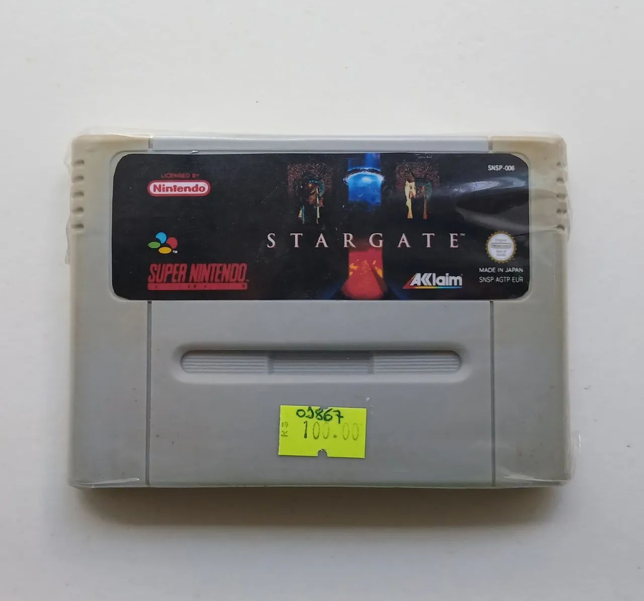 Jogo SNES Stargate (Genérico) (Relabel)