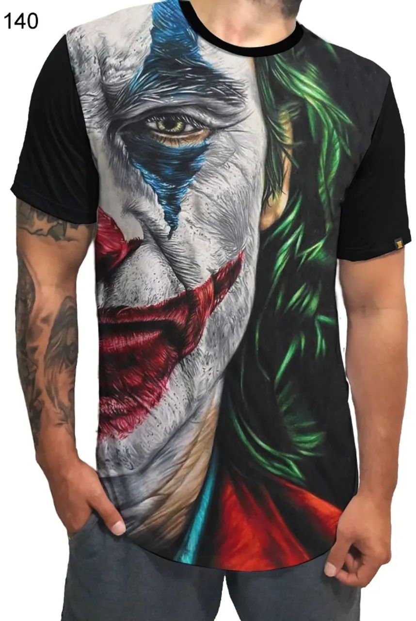 Regatas e Camisas Novas Várias Estampas