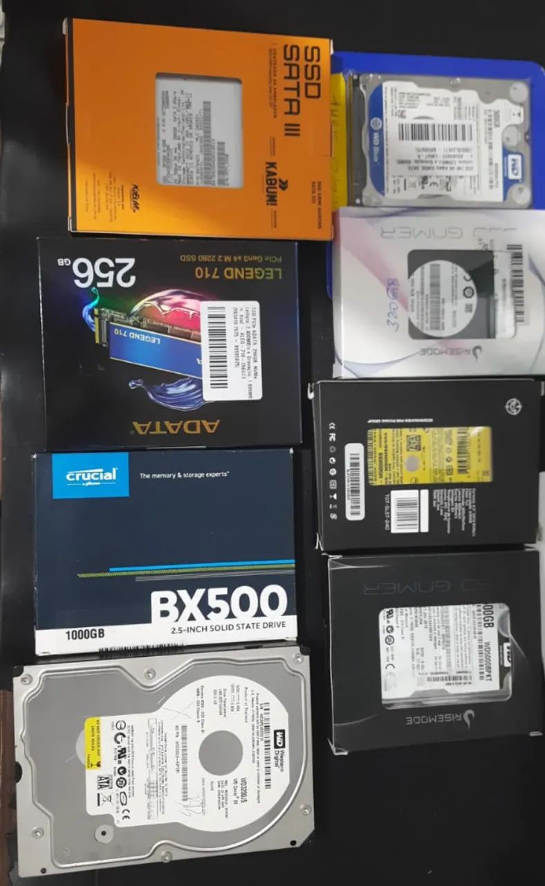 LOTE DE HDs SATA - TESTADOS E FUNCIONANDO - Foto 2