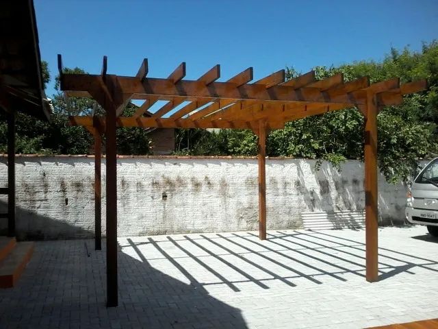 Vendo deck e pergolado - Foto 4