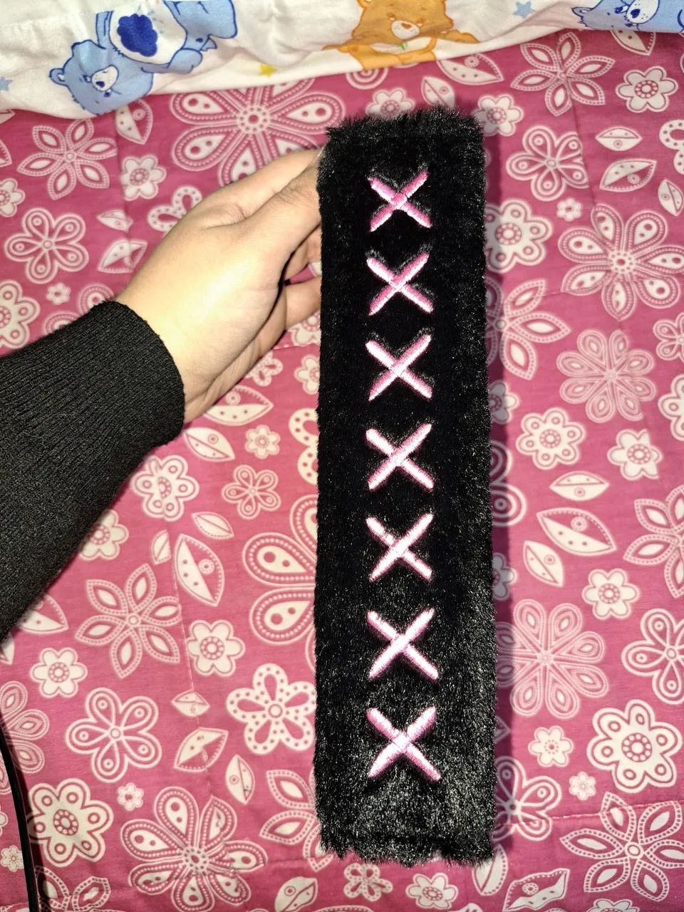 binder a5 preto pelúcia - Foto 4