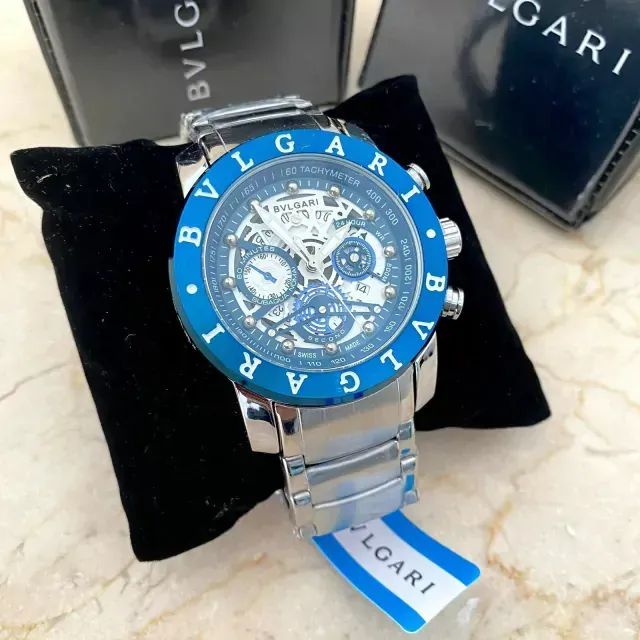 Relogio bvlgari esqueleto  - Foto 4