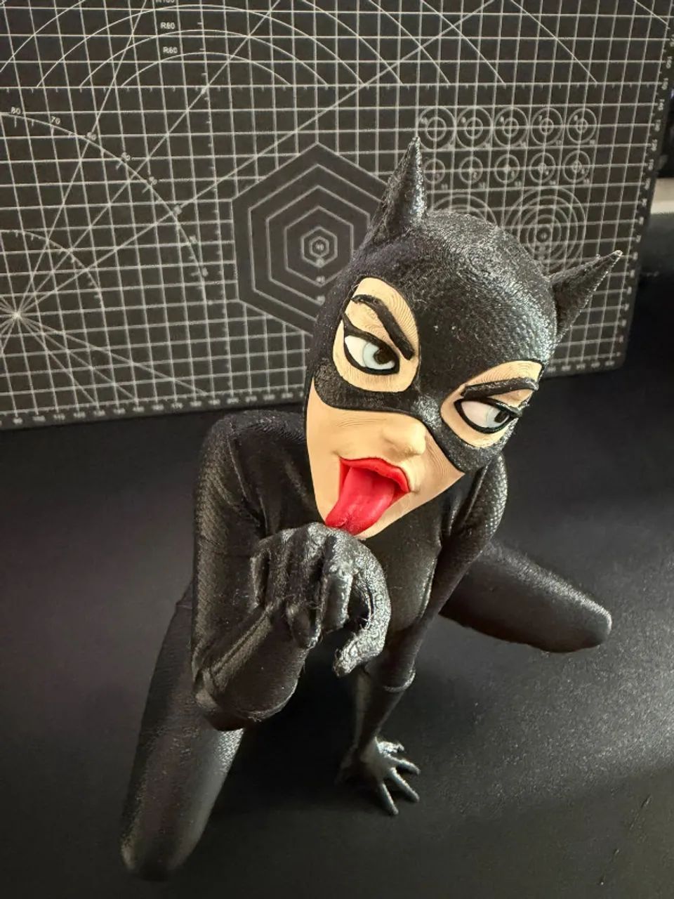 Boneca mulher gato feito na impressora 3d - Foto 4