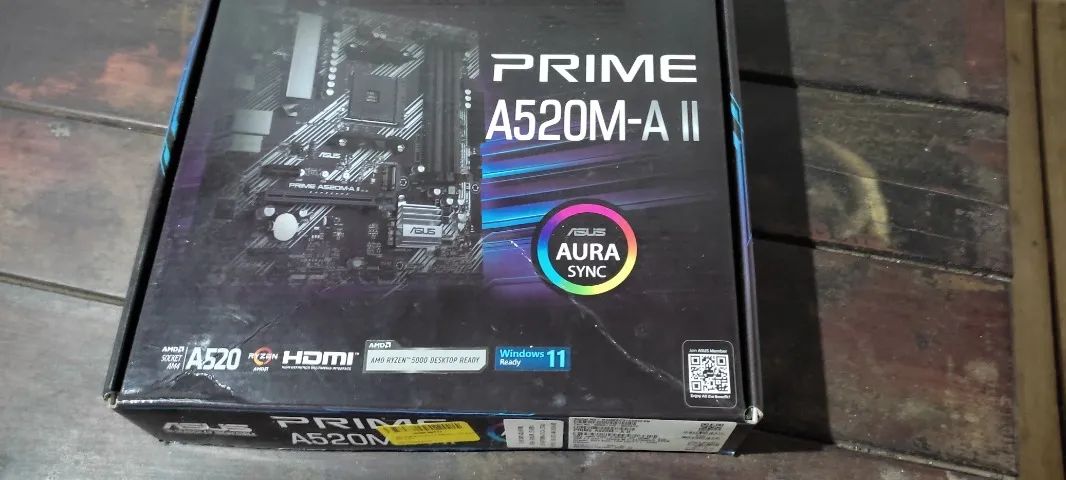 Placa Mãe Asus Prime  A520M-A II - Foto 5