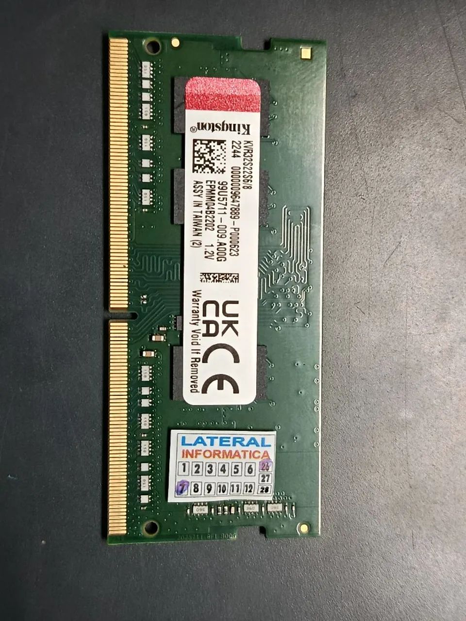 Memória ram 8 GB DDR 4 - Kingston  - Foto 2