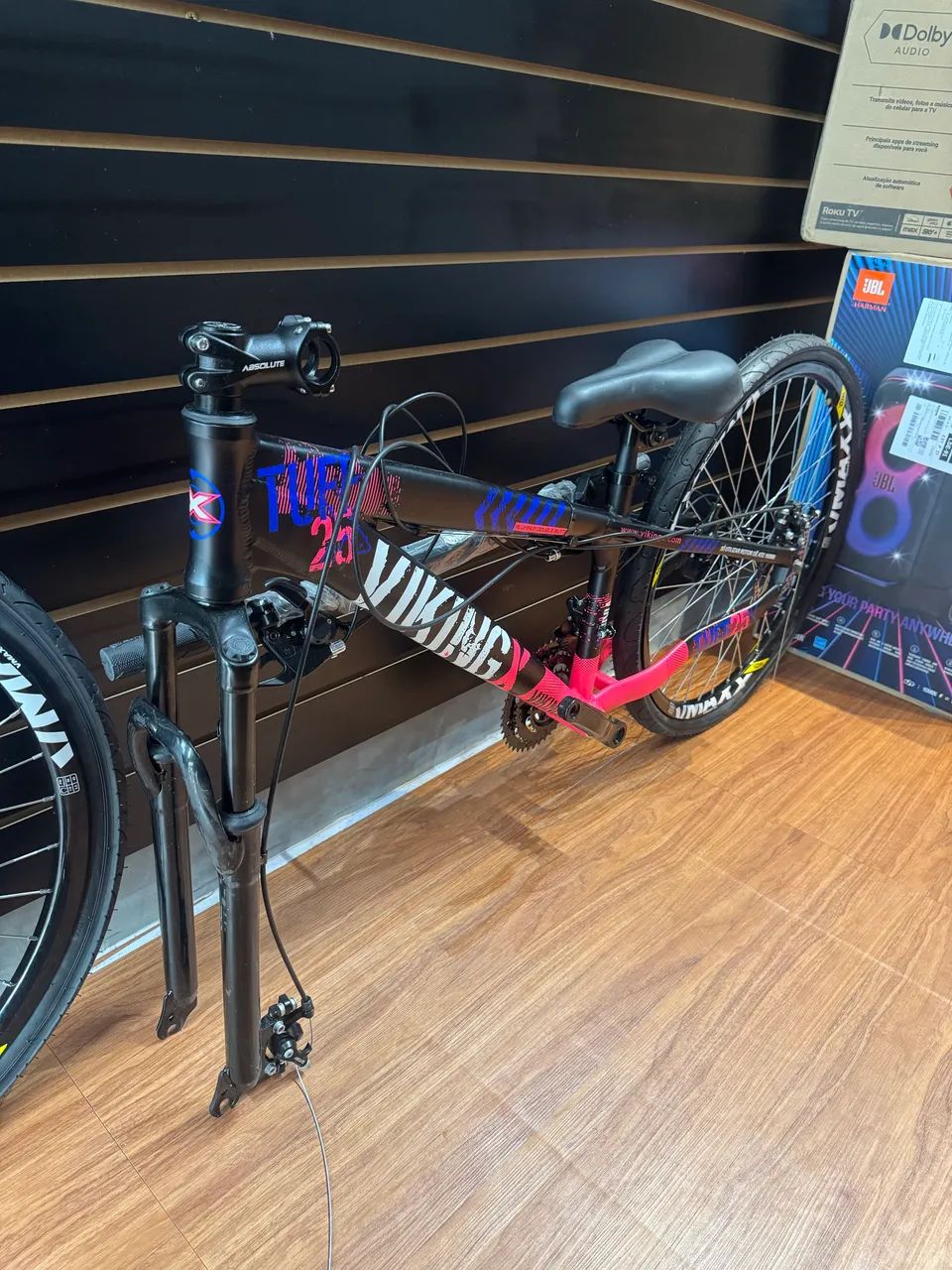 Bicicleta aro 26 lacrada, entregamos montada ou desmontada  - Foto 4
