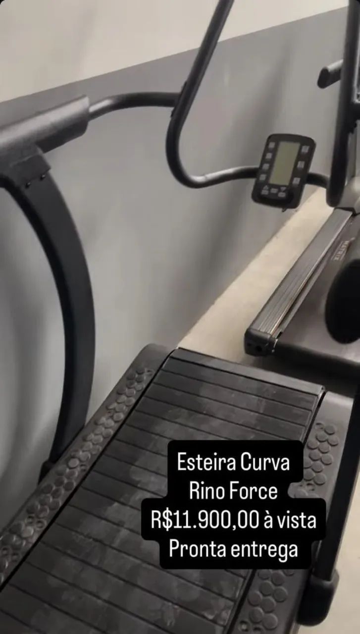Esteira curva Rino force