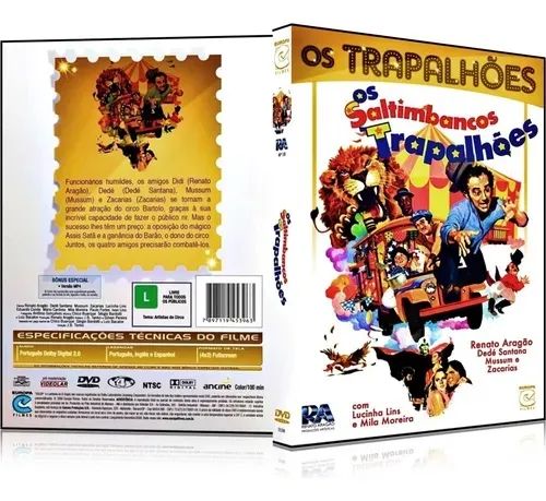 Dvd Original Saltimbancos Trapalhões 1981 - Foto 4