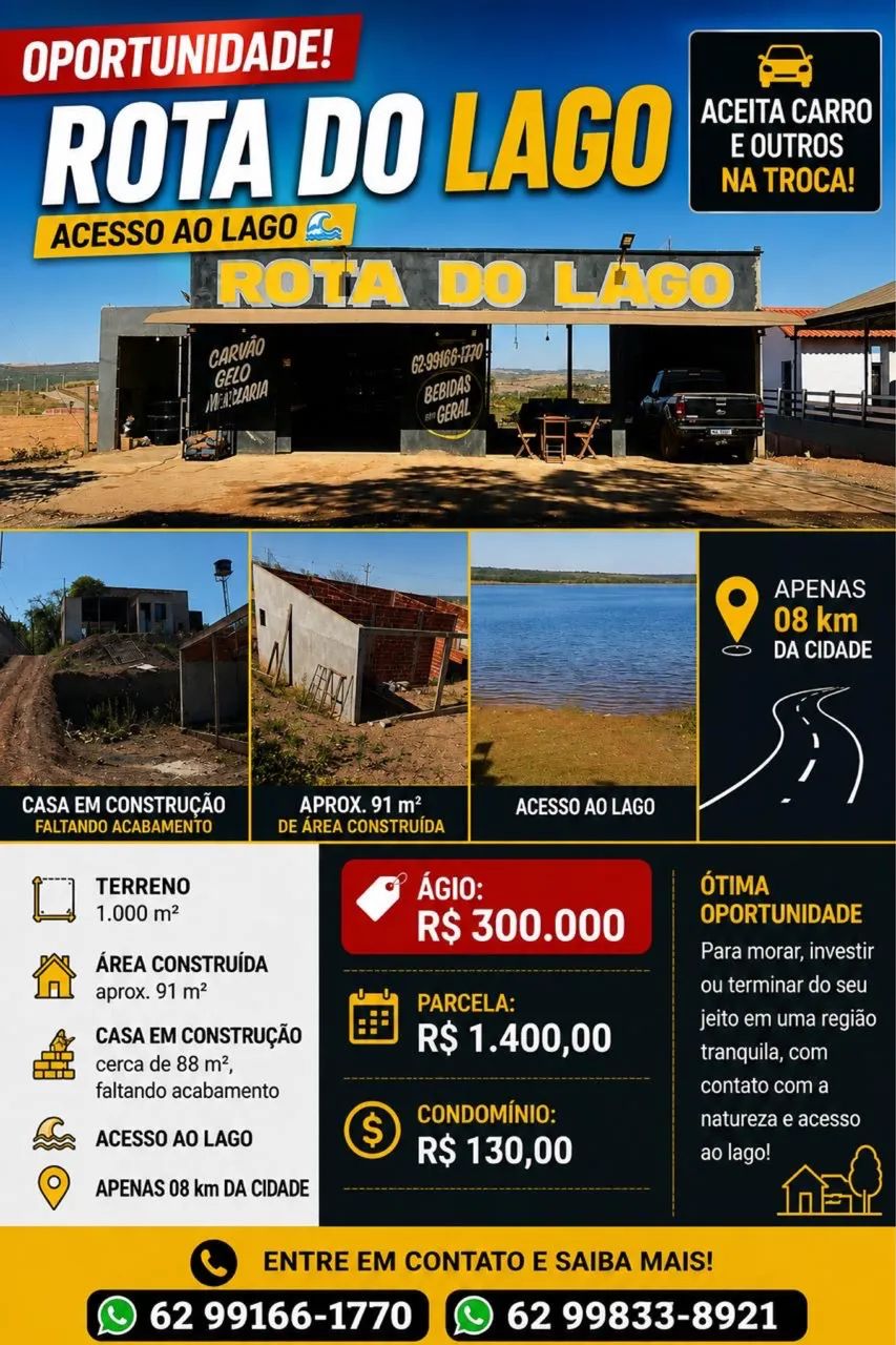 Ágio de Área comercial em funcionamento 