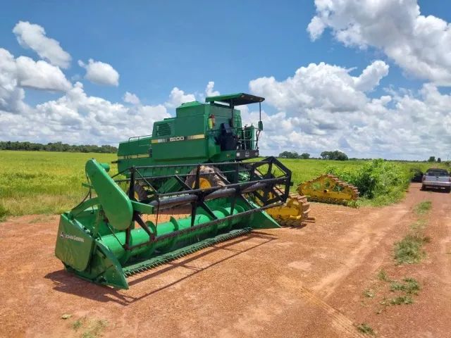 Colheitadeira SLC 6200, com Esteiras - Foto 5