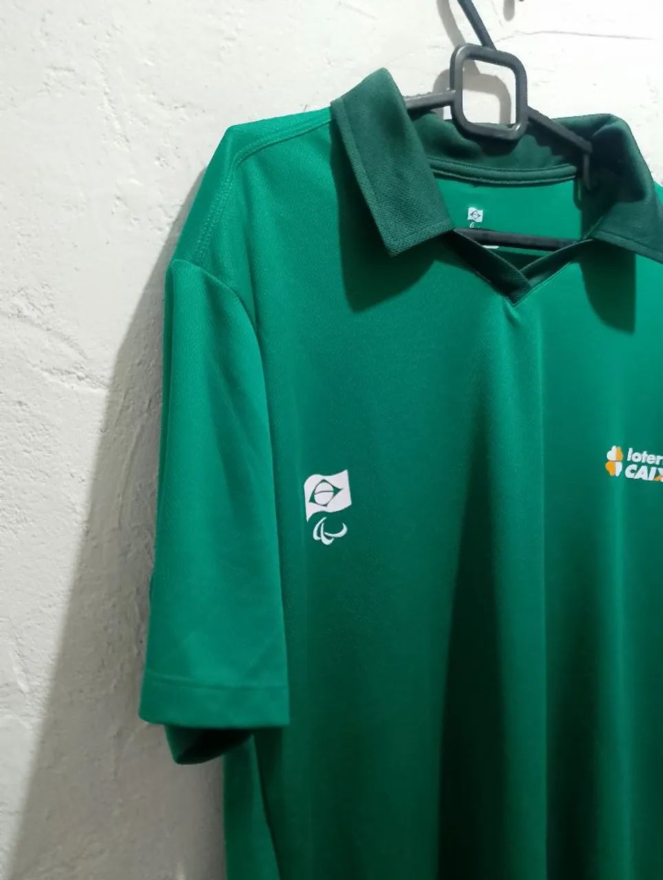 Camisa M verde comissão Paraolimpíadas - Foto 3