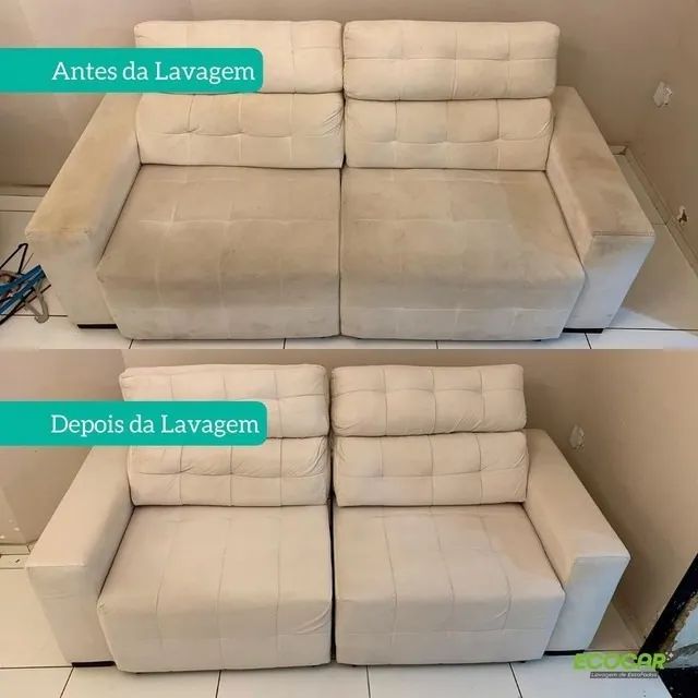 Lavagem a seco de sofá