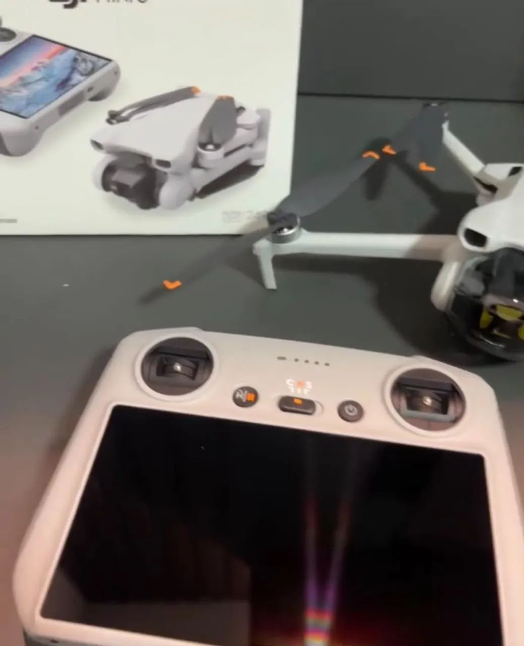 drone mini 3 com tela - Foto 3