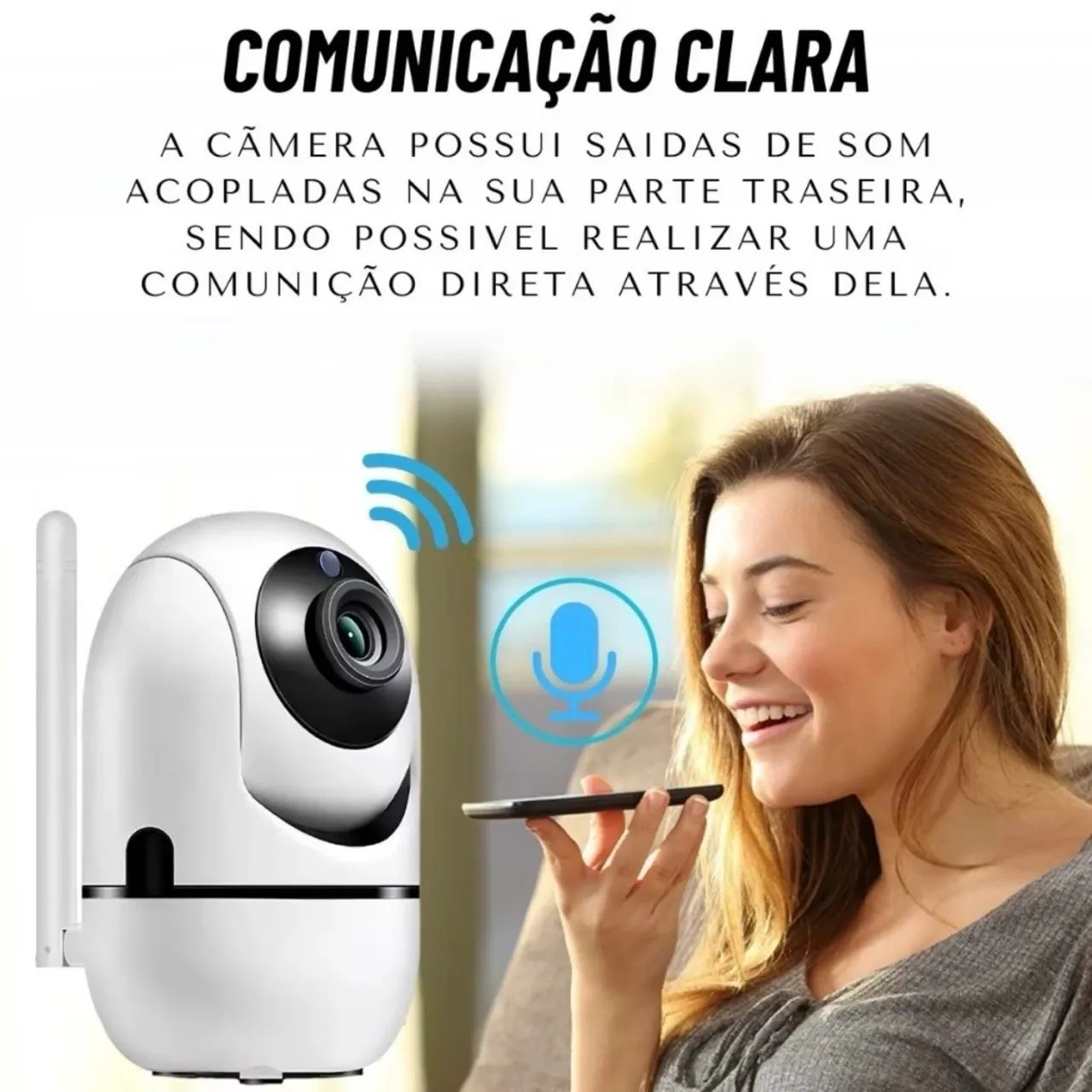 Babá Eletrônica Smart Câmera  - Foto 4
