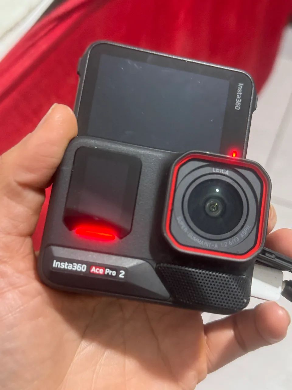 Câmera de ação insta 360 Ace pro 2 50mega pixels  - Foto 3