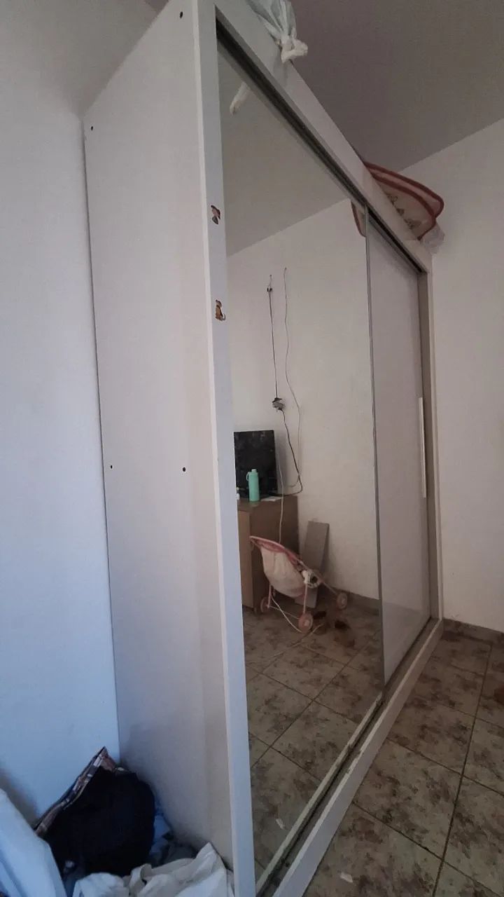Guarda roupa com cama baú solteiro - Foto 2