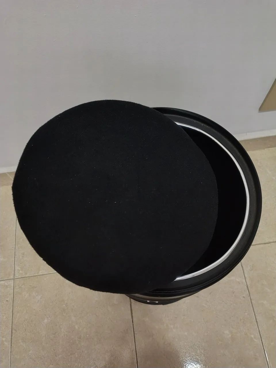 Puf/Banqueta De Tambor (estofado) - Foto 5