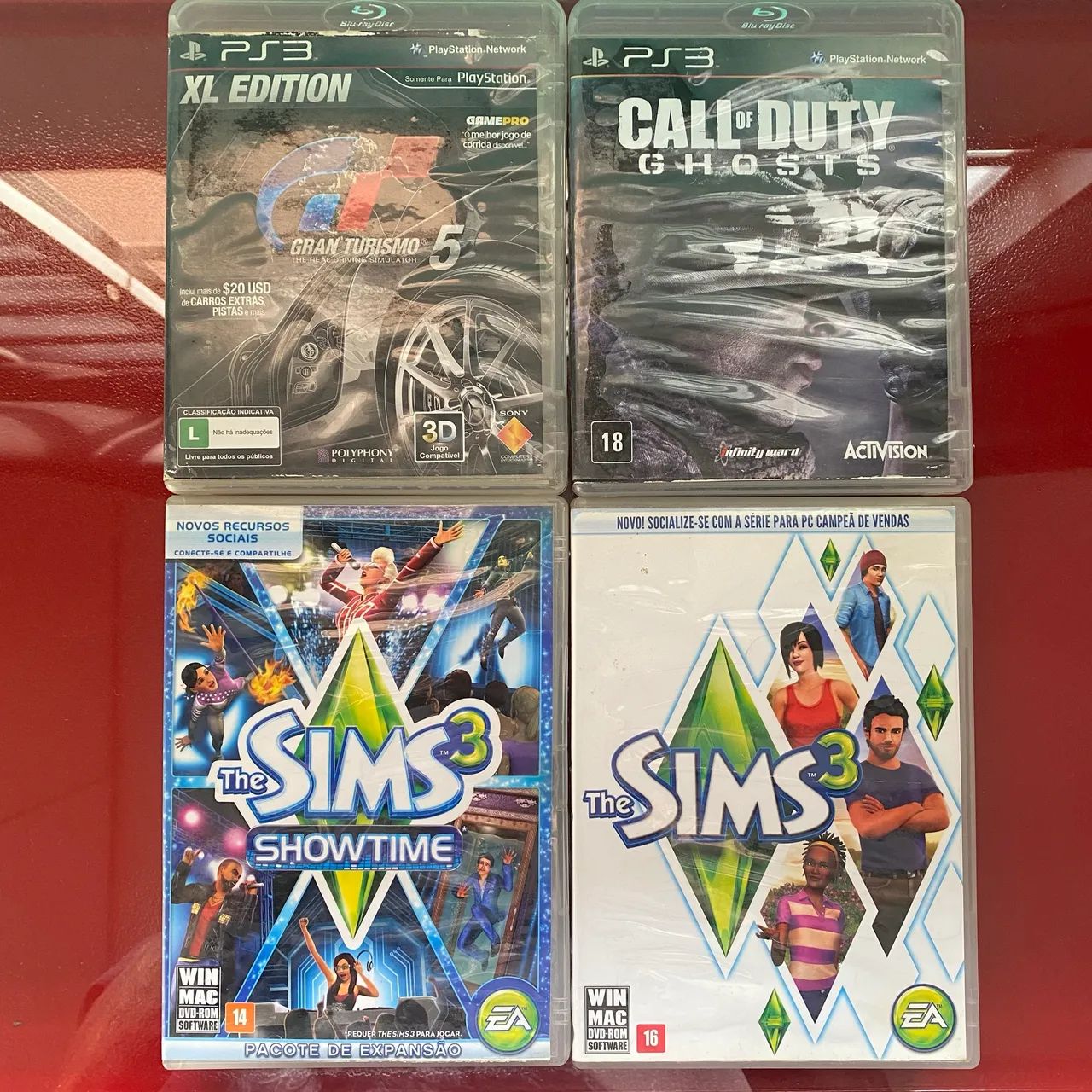 Lote de jogos Ps3 + PC