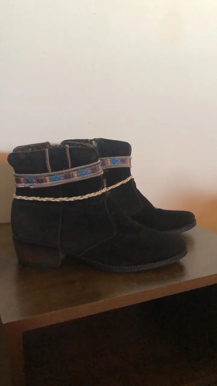 Bota cano curto 